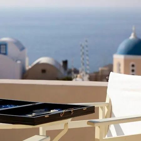 Villa Luxury Santorini Sunset Jacuzzi Panoramic Sunsetsea View 4 Bdr *